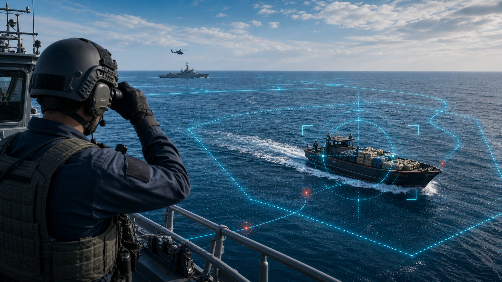 Drug Smuggling Monitoring visual