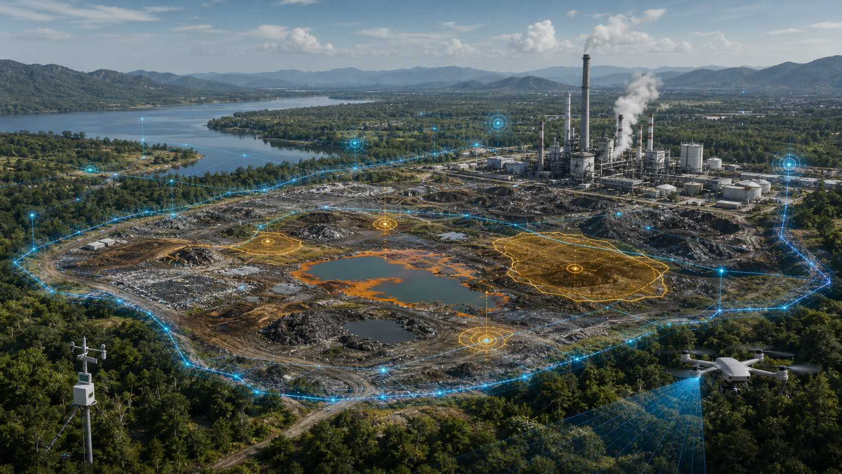 Environmental Hotspot Mapping visual