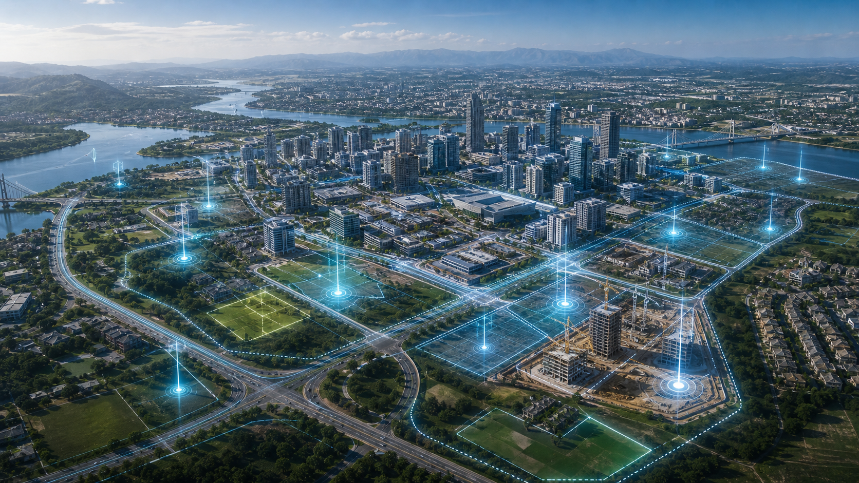 Urban Development Mapping visual